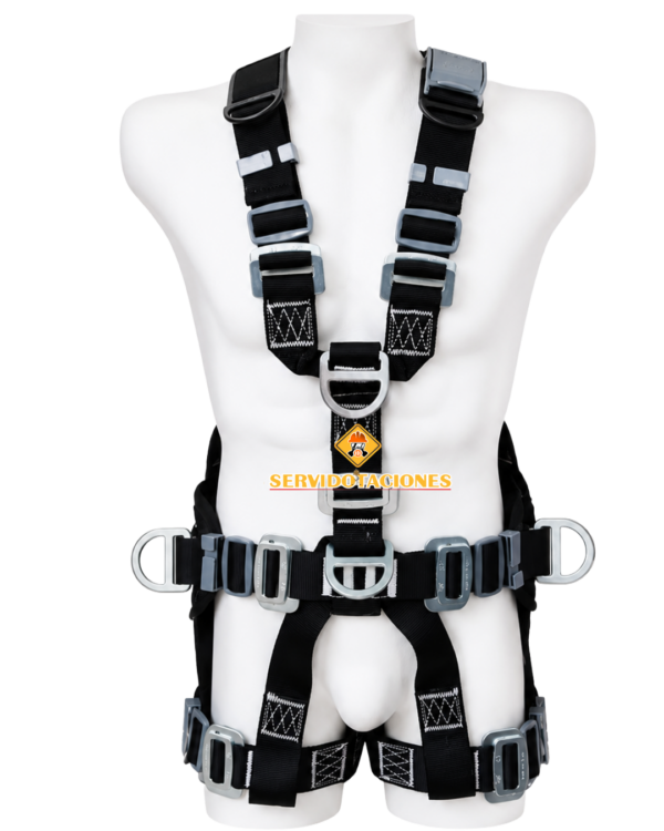 5 Argollas Arnes Rescate 5 Argollas Soporte Lumbar - LT5CR