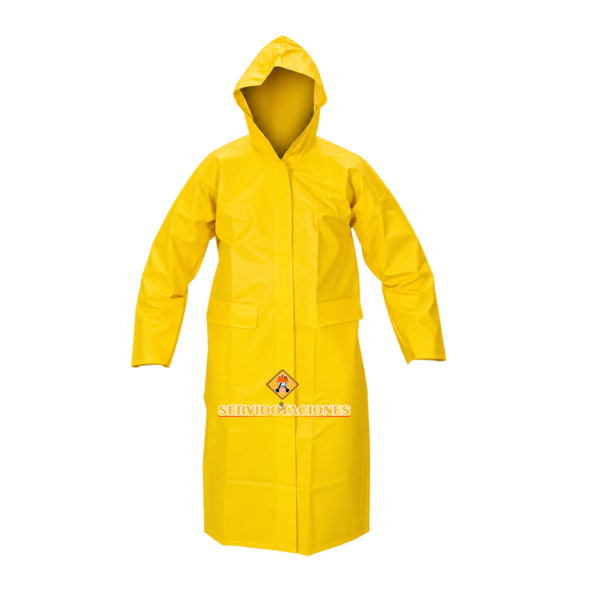 Anbrigo impermeable amarillo Abrigo Impermeable Amarillo