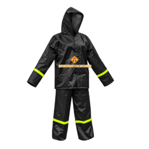 Conjunto impermeable dos piezas negro Conjunto Impermeable Negro