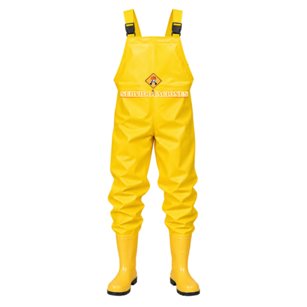 Overol fontanero frente Overol Fontanero PVC CL25 Con Bota de Seguridad