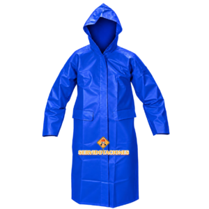 abrigo impermeable auzl rey Abrigo iImpermeable Azul