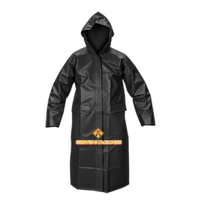 abrigo impermebla negro Abrigo Impermeable Negro