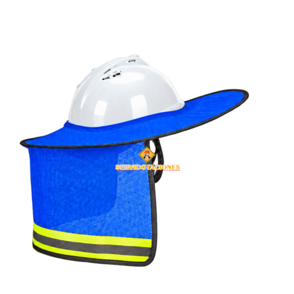 azulll Sombrero Casco Azul Rey reflectivo