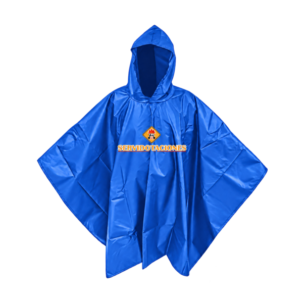 capa impermeable azul Capa Impermeable Azul