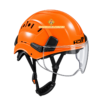 casco naranja visor Visor Casco Rescate
