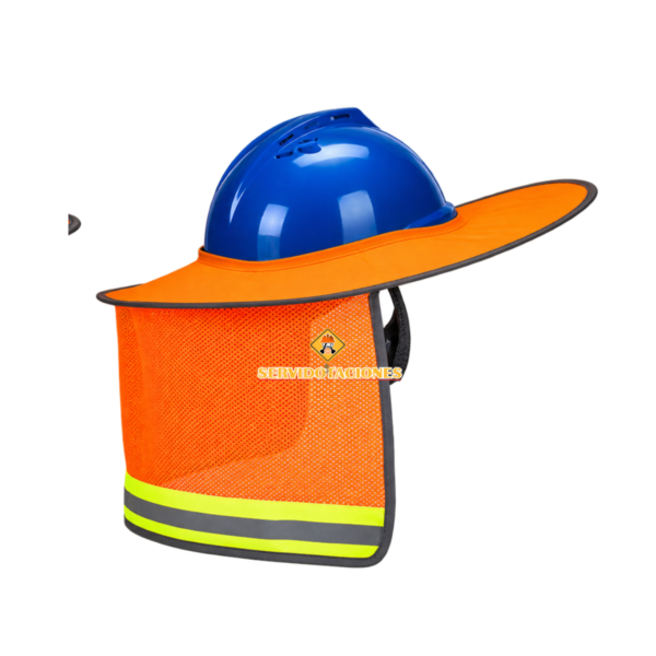 sombrero casco narjana Sombrero Casco Naranja reflectivo