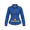 Camisa jean dama Camisa Jean 7onz Caballero - Dama