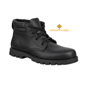 bota vulcanizada lisa Bota Cuero Liso Sin Puntera Vulcanizada
